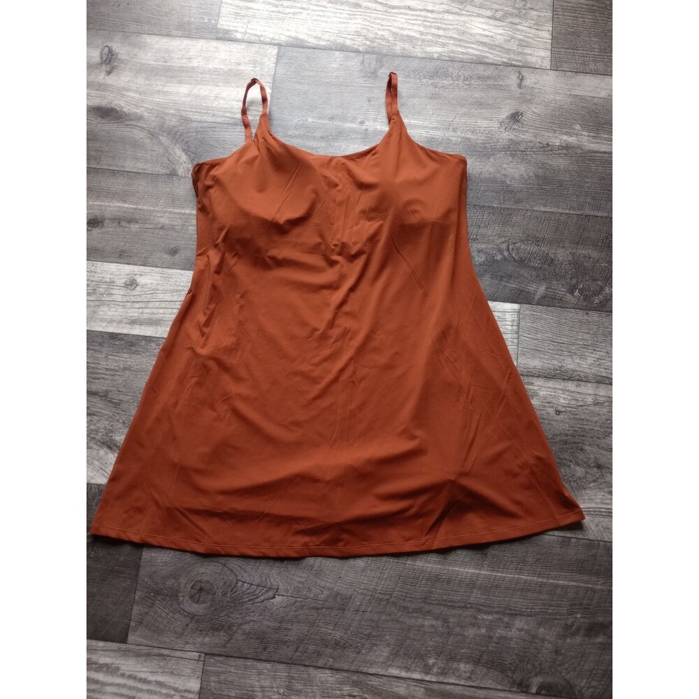 Ovruns Women's XXL Burnt Orange One-Piece Swimsuit, NWT
